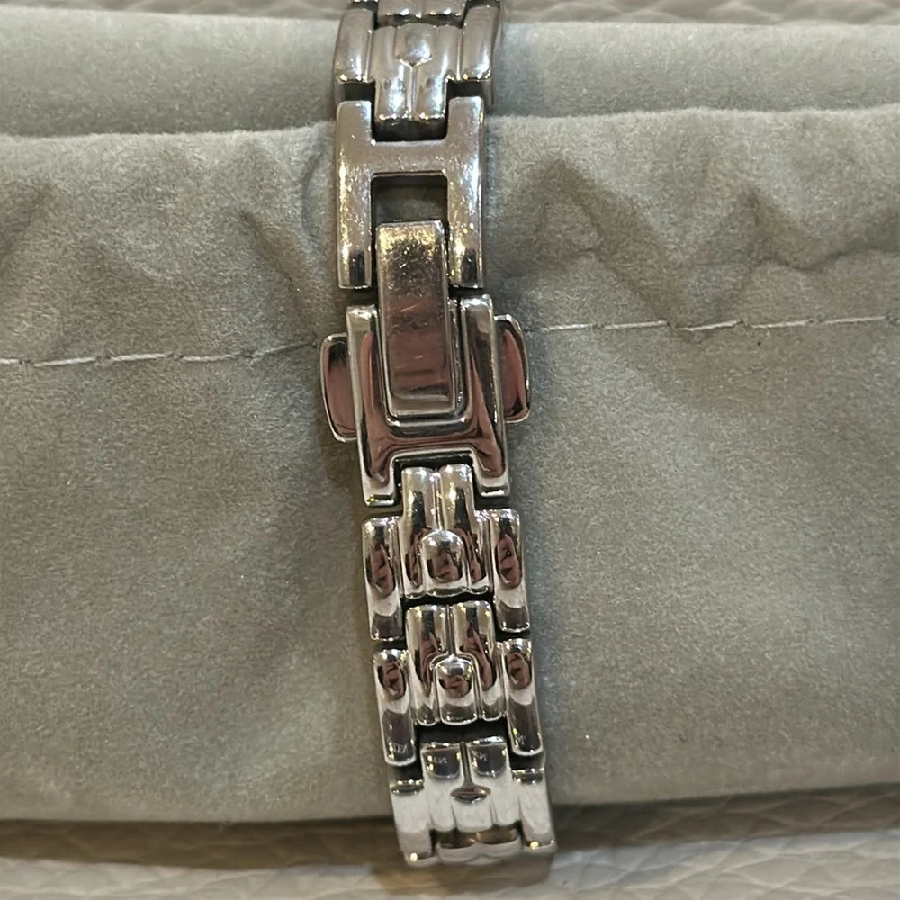 Citizen Women’s Natural Diamond Rectangle Wristwatch Model code: EW5413-50A
